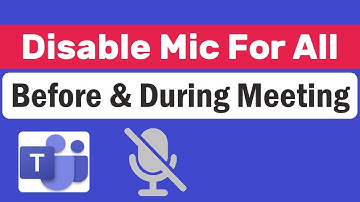 How to Disable Mic for all Attendees in Microsoft Teams | How to mute all participants in Teams