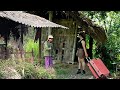 Young girl renovates old house into a home for an old woman | From start to finish