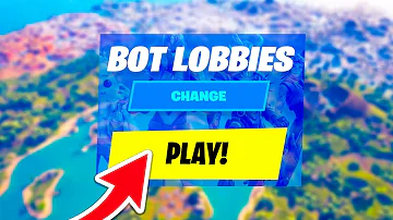 How To Get BOT LOBBIES in Fortnite CHAPTER 5! (Easy Working Method)