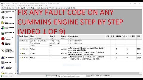 FIX ANY CUMMINS FAULT CODE STEP BY STEP (VIDEO 1 OF 9)