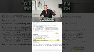 99% der GmbH GF verstehen diesen Bescheid nicht