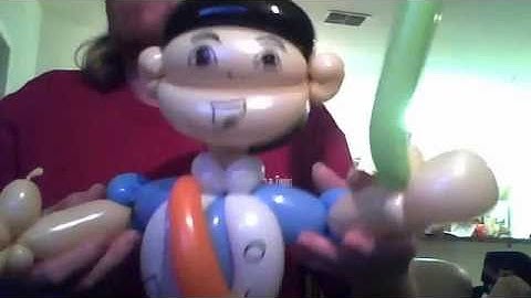 Balloon Twisting Go Diego Go Look a like balloon character by The Balloon Bandit