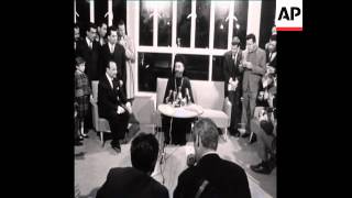 CAN 187 ARCHBISHOP MAKARIOS RETURNS TO NICOSIA AFTER VISIT TO GREECE