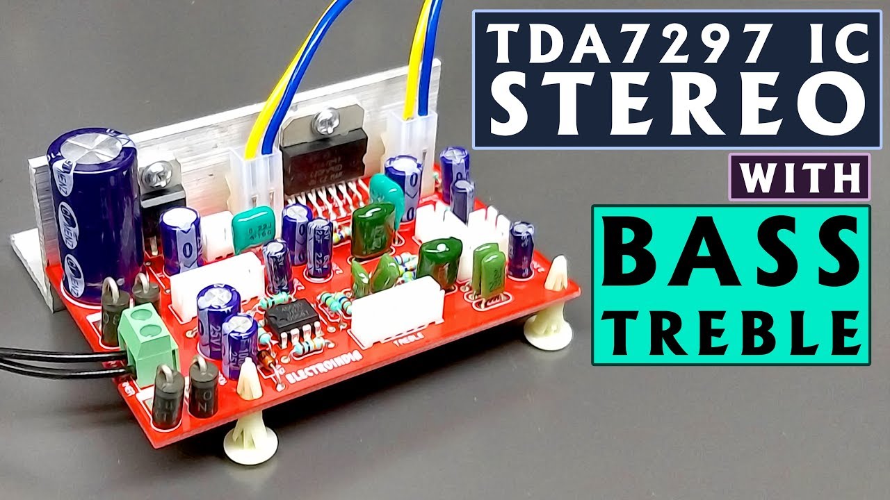 Layout Tda7297 Amplifier Circuit Diagram / Tda7297 Amplifier