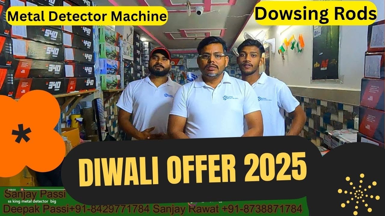🎇 Diwali Offer 2025 | Metal Detector & Dowsing Rod Best Deal in India | Sanjay Rawat & Sanjay Passi