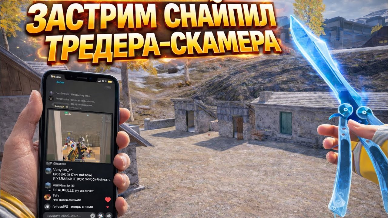 ЗАСТРИМ СНАЙПИЛ 2 ТРЕЙДЕРОВ-СКАМЕРОВ | ЭТА СХЕМА ЕЩЁ РАБОЧАЯ?🤯 | Метро Рояль