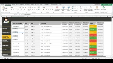 Planilha de Controle de EPIs em Excel