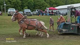 2021 Lisle,NY Heavyweight horse pull