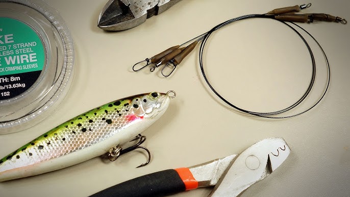 Making a Ultra Light Leader (Trace) for Perch and Pike Lure