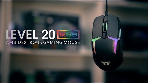 Thermaltake Gaming - Level 20 RGB Gaming Mouse - Product First Look