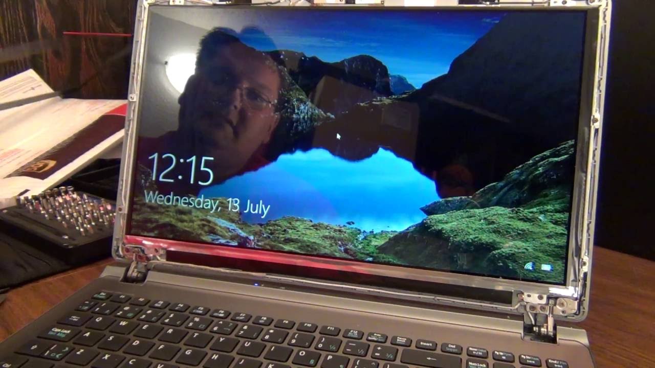 Laptop screen replacement / How to replace laptop screen [Acer ASPIRE