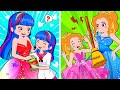 MY SISTER vs YOUR SISTER! Good and Bad - Funny Sibling Pranks | Poor Princess Life Animation