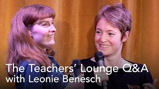 The Teachers' Lounge Q\u0026A with actress Leonie Benesch