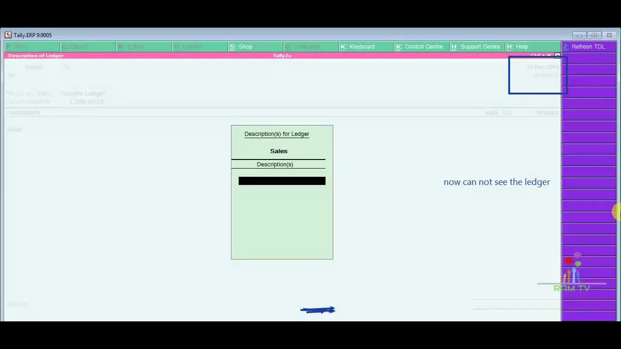 inactive ledger date set tally erp 9 tally tdl tcp file online free