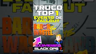 *TRUCO* TOP 1 EVENTO FALLOUT #bo7 #codbo7 #fypシ #fypシ゚ #shorts #fallout #codzombies #bo7zombies #cod