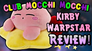 CLUB MOCCHI MOCCHI KIRBY WARPSTAR MEGA PLUSH REVIEW! by Kirby Plush Network 266 views 1 month ago 4 minutes, 35 seconds