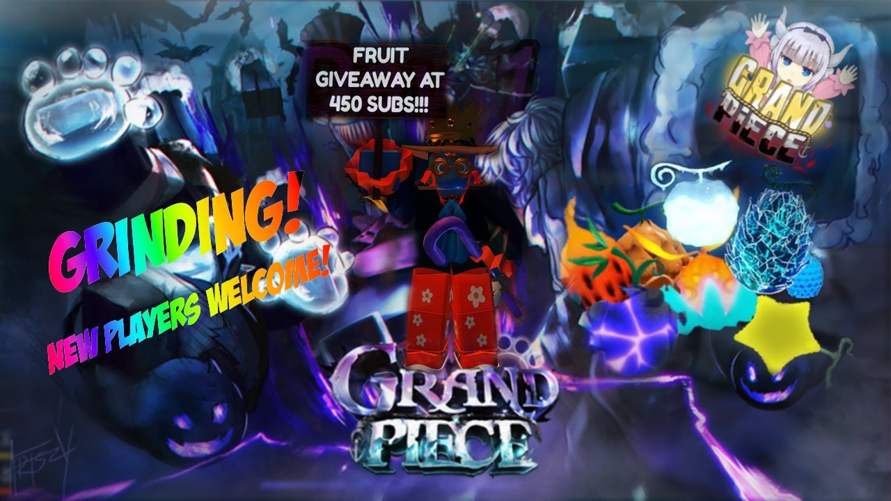 [GPO] Fruit giveaway at 450 subs!!! Come Chill Grind!! YouTube