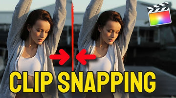 How to use the Snapping tool and Overlay clips for Beginners - Final Cut Tutorial