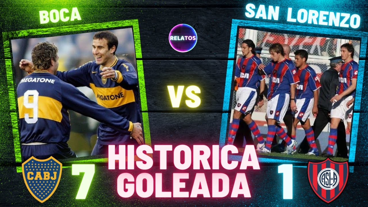 La APLASTANTE Goleada de Boca Juniors 7 vs San Lorenzo 1 | La ...