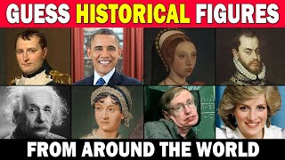 Guess 75 Historical Figures from Around the World! 🌍 screenshot 4