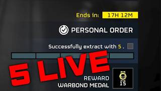 🔴 Helldivers 2 | Doing My Part EXTRACTING WITH 5!