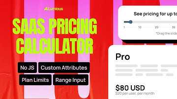 WEBFLOW CLONEABLE: SaaS Pricing Calculator