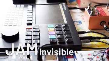 Polyend Scene: KØKū – Invisible.  Techno, experimental, deep ambient Jam with Polyend Tracker.