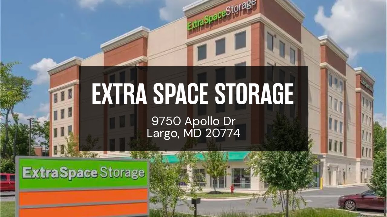 Storage Units in Largo, MD on Apollo Dr | Extra Space Storage - YouTube