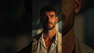 Elegant French Male Model With A Perfectly Groomed Beard