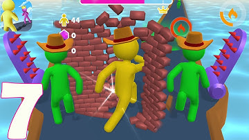 Giant Rush New Update Gameplay (iOS,Android) Walkthough Part 7 | Level 167 - 175