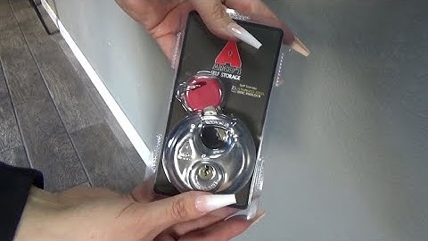 Stainless Steel Disc Locks for your Storage Unit - Arco