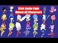 Stick Battle Fight - Unlock all Heros / Characters