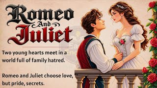 Romeo And Juliet Story | Shakespeare’s Most Beautiful Love Tragedy | Learn English Through Story 🔥