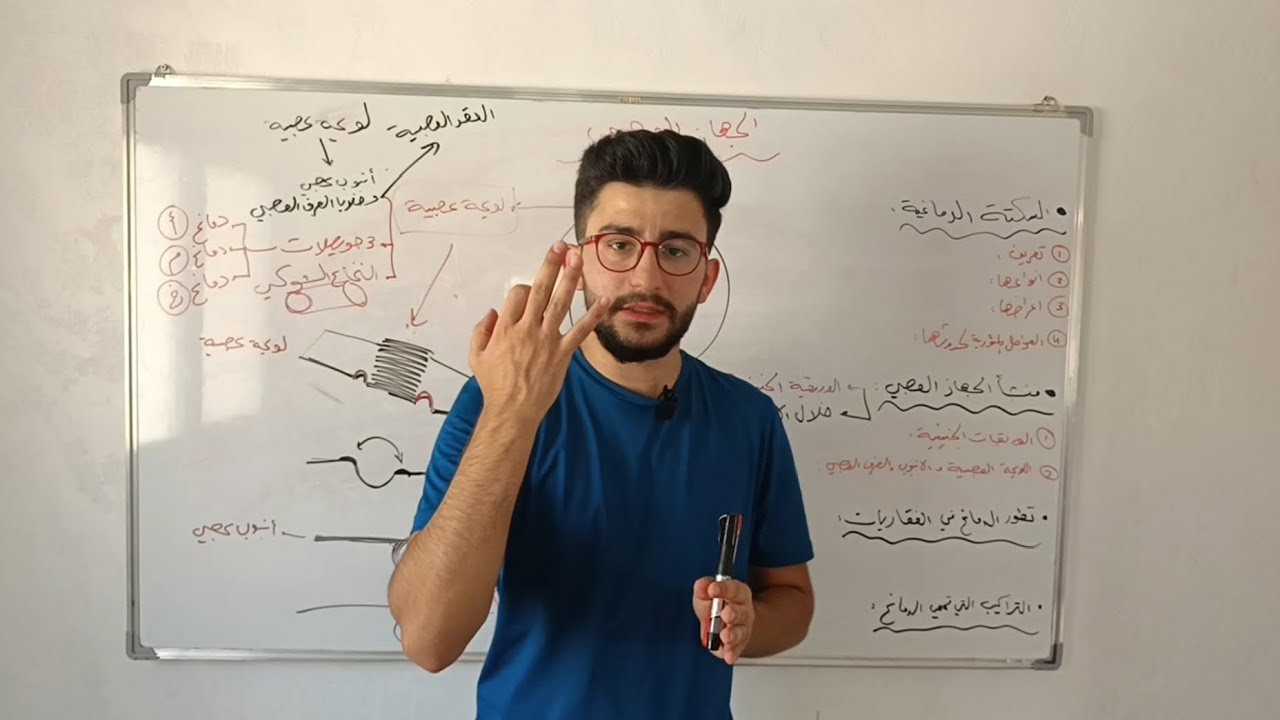 عصبية - الجهاز العصبي || علوم بكالوريا سوريا