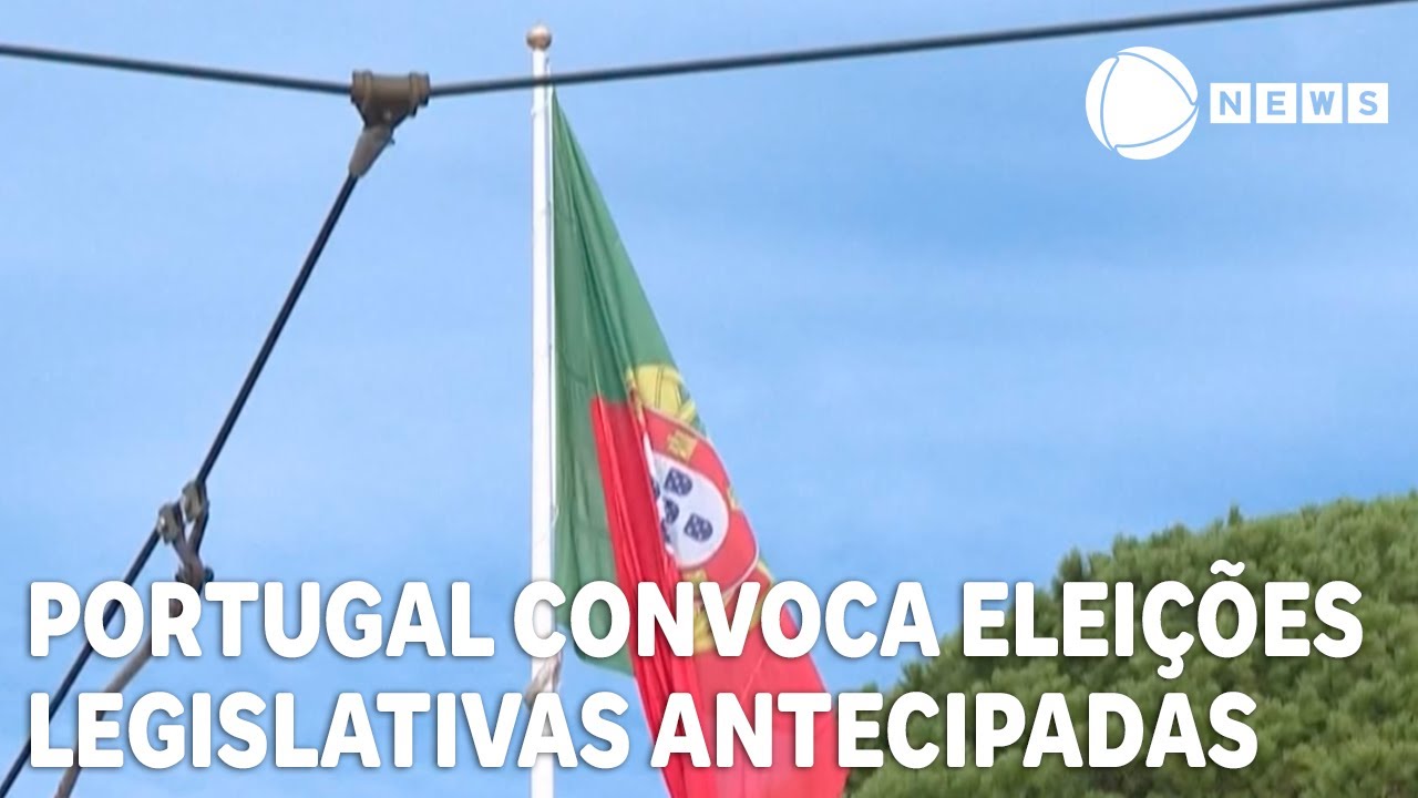 Portugal convoca eleições legislativas antecipadas após renúncia de primeiro-ministro