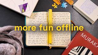 Make your life more interesting than the internet | Hobbies against brain rot