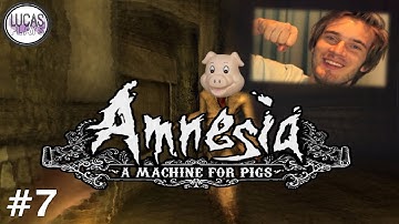 HELPED BY PEWDIEPIE! - Amnesia: A Machine for Pigs - Part 7