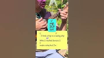 Thumbnail of Jamaica Farewell – Ukulele Tropical Vibe - Chords & Strumming