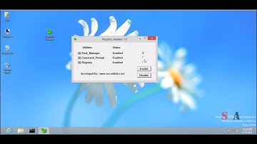Easily Enable/Disable Task Manager, Registey Editor and CMD in windows XP/7/8 with Registry Tweaker