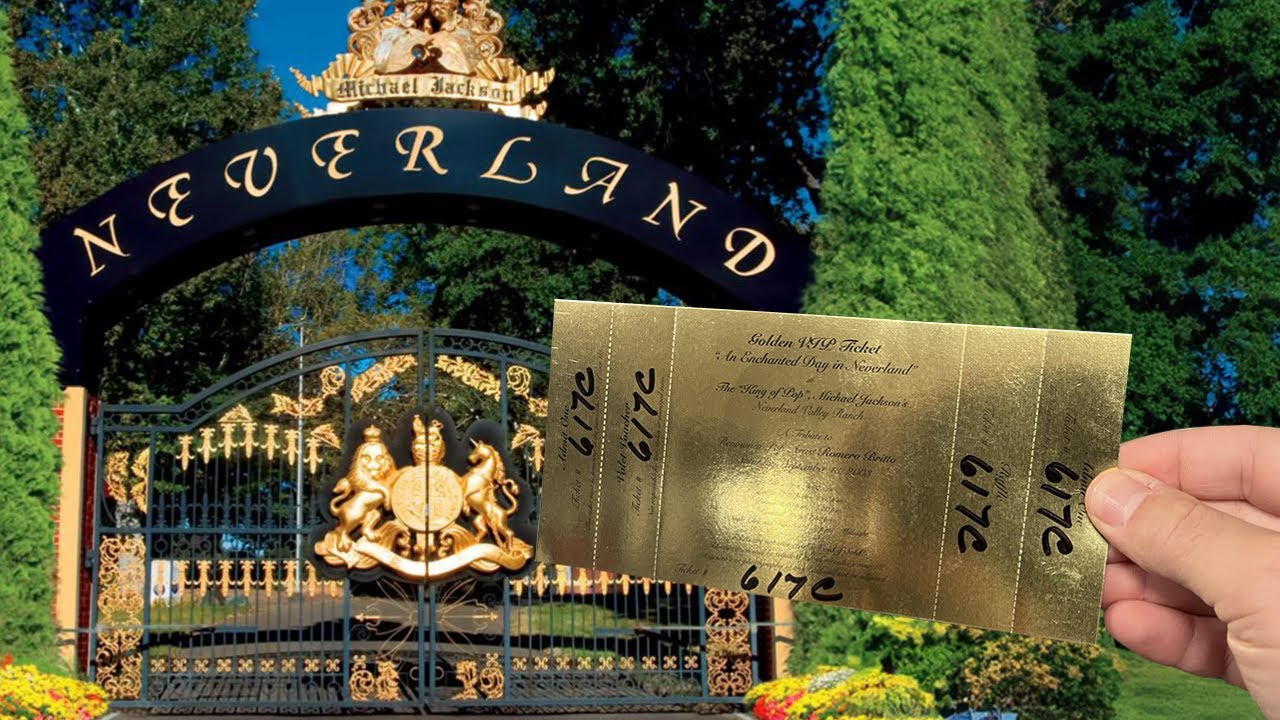 S9-EP27 Michael Jackson Neverland Golden Ticket! - YouTube