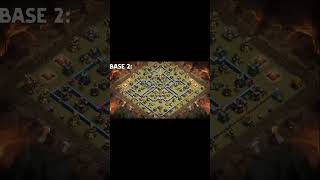 th14 war base in coc #shorts #short #baselink #gaming #trending #ytshorts