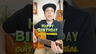 Happy Birthday - Guitar Tutorial #guitar #tutorial #happybirthday #easyguitar #learnguitar