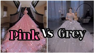 pink💗 vs grey 💟 |choose anyone💫|#subscribe #choose #comment