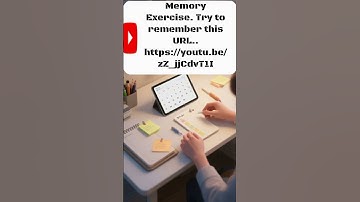 Ten Ways To Sharpen Memory (Promo C :-) #Memory #Memorytest #Memorychallenge