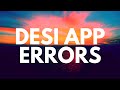 Desitv  desitv app errors