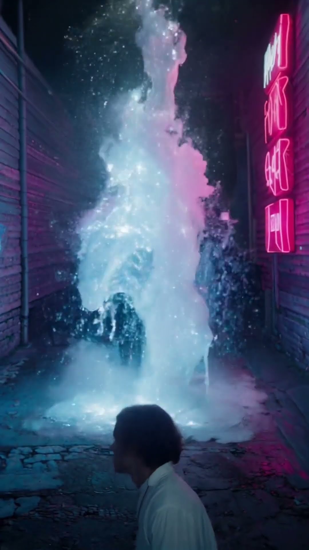 I found WHAT!? Sinking NEON FLUID!?