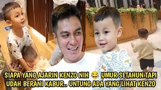 Siapa Yang Ajarin Kenzo Nih Umur Setahun Tapi Udah Berani Kabur.. Untung Ada Yang Lihat Kenzo