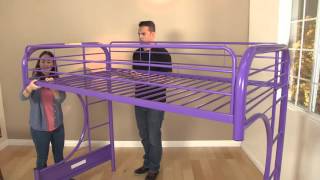 robin european single futon bunk bed