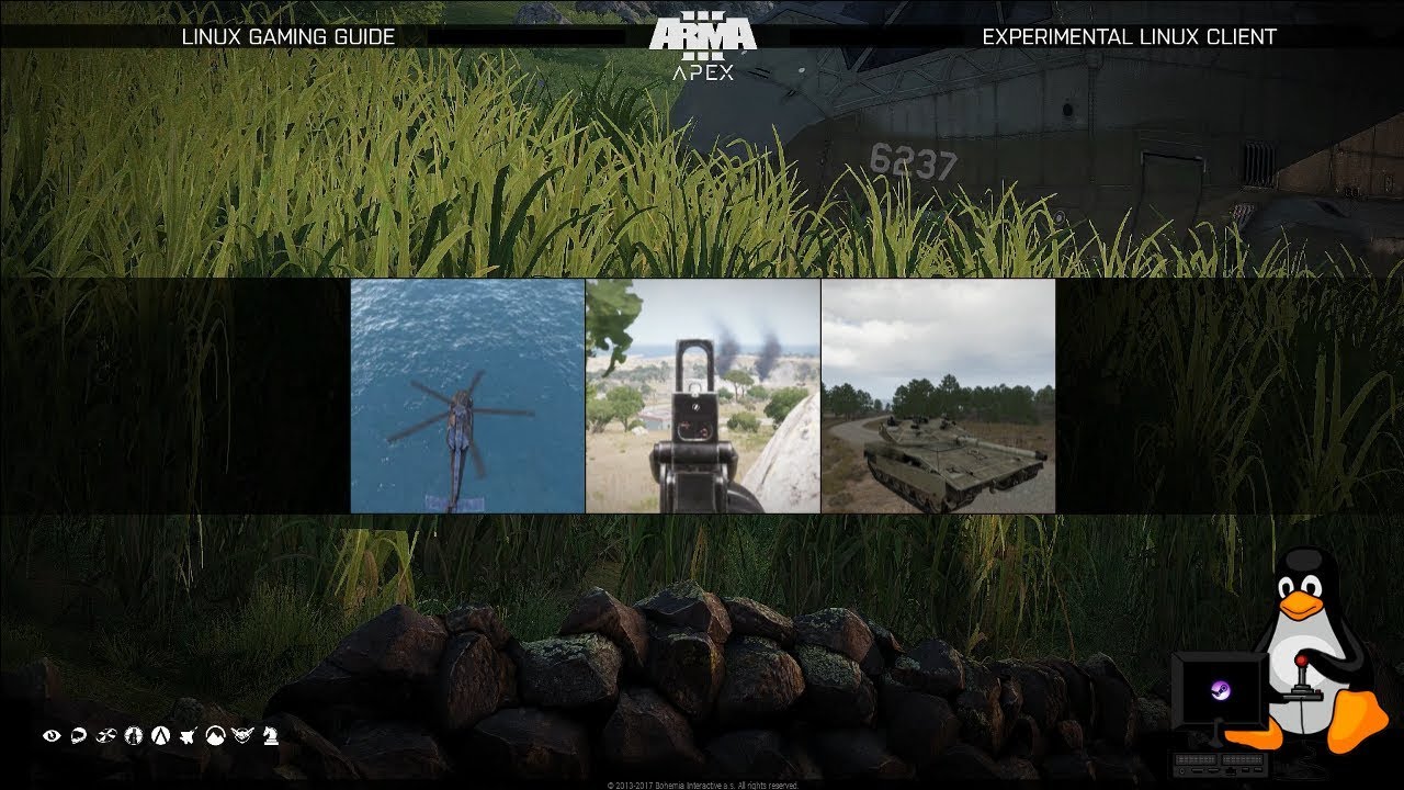 ARMA 3 on Linux (Gameplay) [No Commentary] - YouTube