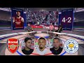 MOTD Arsenal vs Leicester 4-2 Gabriel Jesus On Fire Two Goals🔥 Mikel Arteta And Jesus Reaction